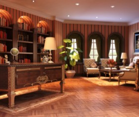 Family study Stock Photo 04