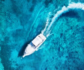 Fast-moving yacht Stock Photo 10