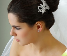 Female hair decoration Stock Photo 01