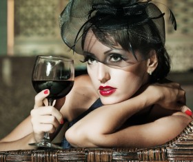 Female hair decoration Stock Photo 02