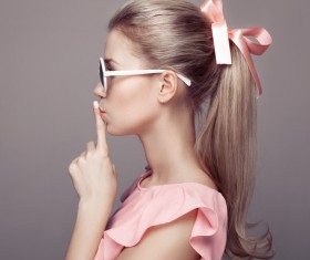 Female hair decoration Stock Photo 05