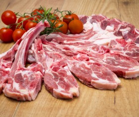 Fresh raw meat Stock Photo 04