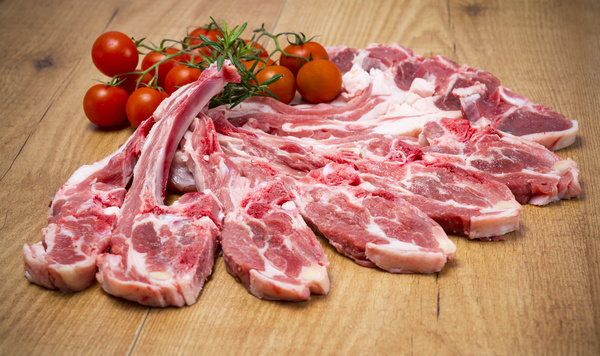 Fresh raw meat Stock Photo 04