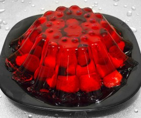 Fruit jelly Stock Photo