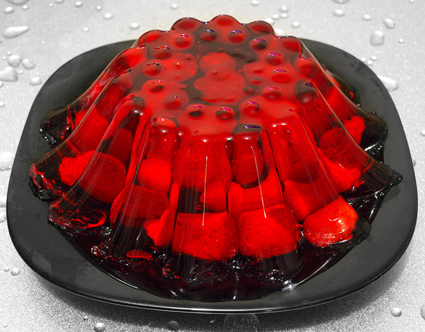 Fruit jelly Stock Photo