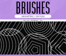 Geometric Photoshop Action set