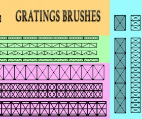 Gratings Photoshop Brushes