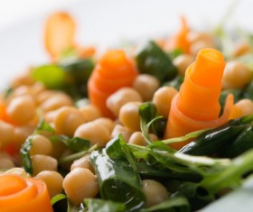 Healthy mix of vegetables salads Stock Photo 02