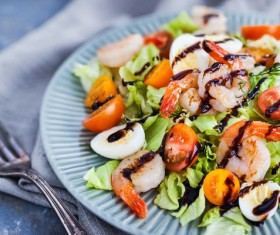 Healthy mix of vegetables salads Stock Photo 05