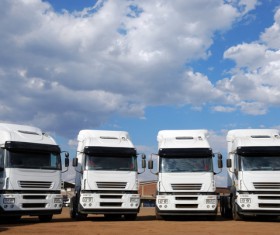 Heavy duty truck Stock Photo