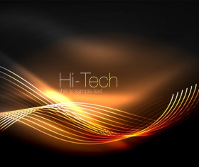 Hi-tech background vector template 01