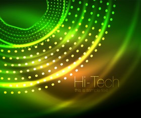 Hi-tech background vector template 03