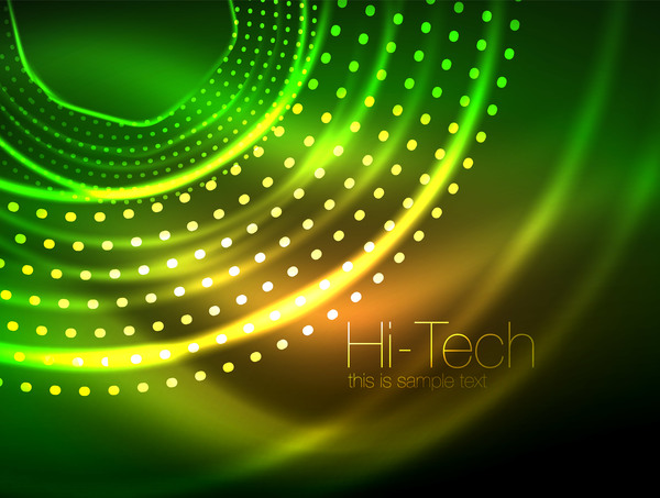 Hi-tech background vector template 03