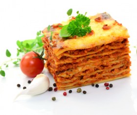 Home-made Lasagna Stock Photo 02