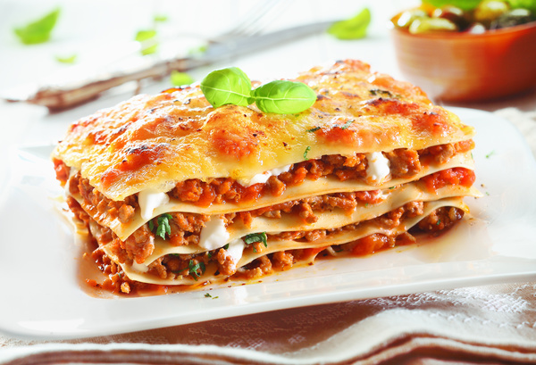 Home-made Lasagna Stock Photo 03