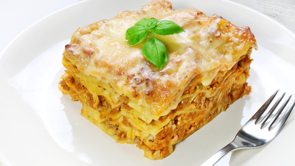Home-made Lasagna Stock Photo 05