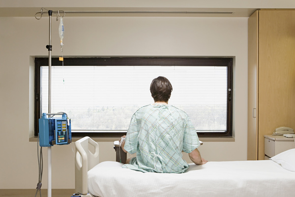 Hospitalized male patients Stock Photo 02