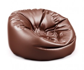 Inflatable chair Stock Photo