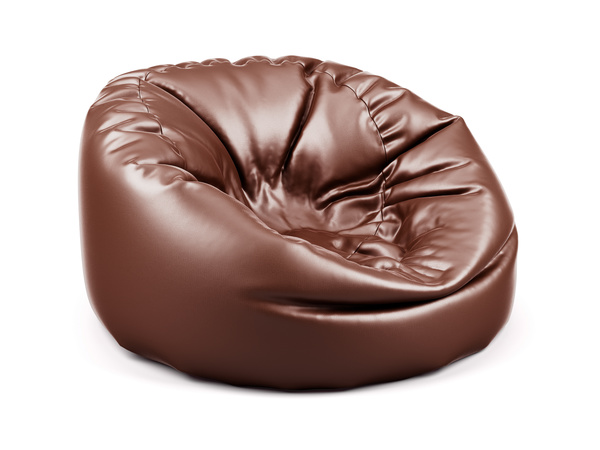 Inflatable chair Stock Photo