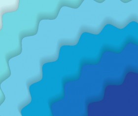 Layered wave background vector material