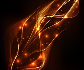 Light effect lines wave vector background