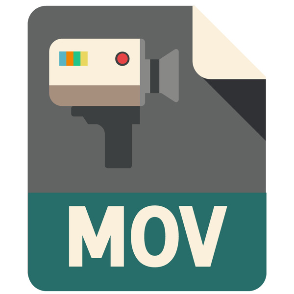 MOV Flat Icon