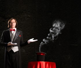 Magician juggler Stock Photo 02