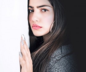 Melancholy girl Stock Photo