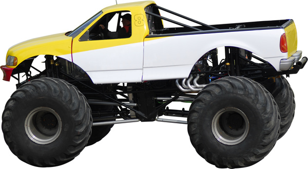 Modified Monster Truck Stock Photo 02
