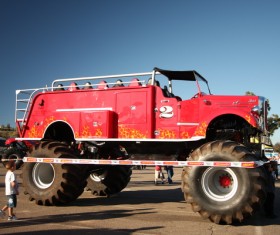 Modified Monster Truck Stock Photo 03
