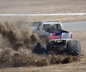 Modified Monster Truck Stock Photo 05