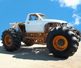 Modified Monster Truck Stock Photo 06