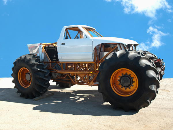 Modified Monster Truck Stock Photo 06