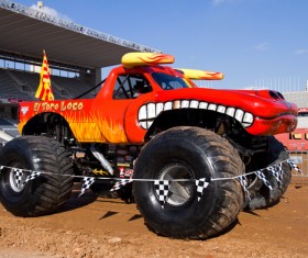 Modified Monster Truck Stock Photo 07