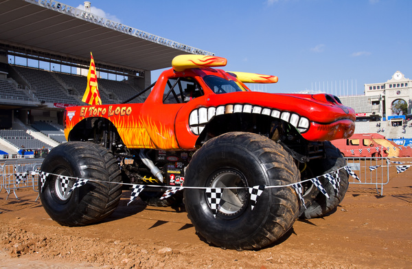 Modified Monster Truck Stock Photo 07