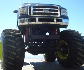 Modified Monster Truck Stock Photo 09