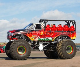 Modified Monster Truck Stock Photo 11
