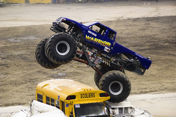 Monster Truck Race Stock Photo 03