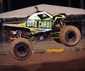 Monster Truck Race Stock Photo 14