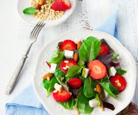 Nutrition slimming salad Stock Photo 02