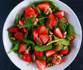 Nutrition slimming salad Stock Photo 05