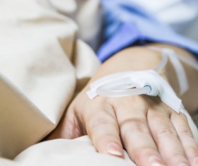 Patient infusion Stock Photo 06