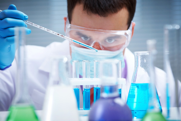 People working in the laboratory Stock Photo 05