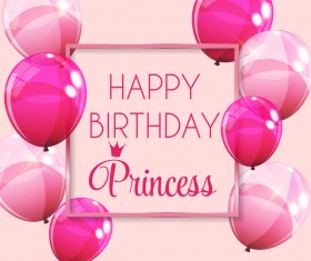 Bright birthday background design vector 01 free download