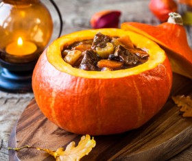 Pumpkin dishes Stock Photo 01