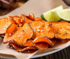 Pumpkin dried and lemon Stock Photo
