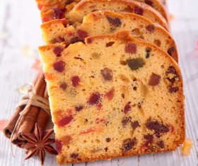 Sandwich bread and cinnamon Stock Photo