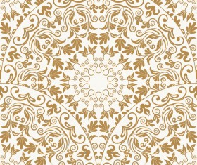 Seamless oriental pattern vector