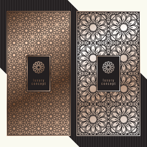 Seamless pattern luxury concept vector 04