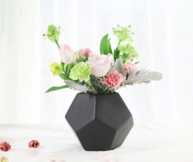 Simple and beautiful flower arrangement Stock Photo